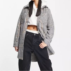 Hollister Plaid Shacket